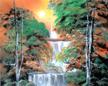 Halloween graveyard and painting all winter!