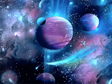 purple-planets spray paint art